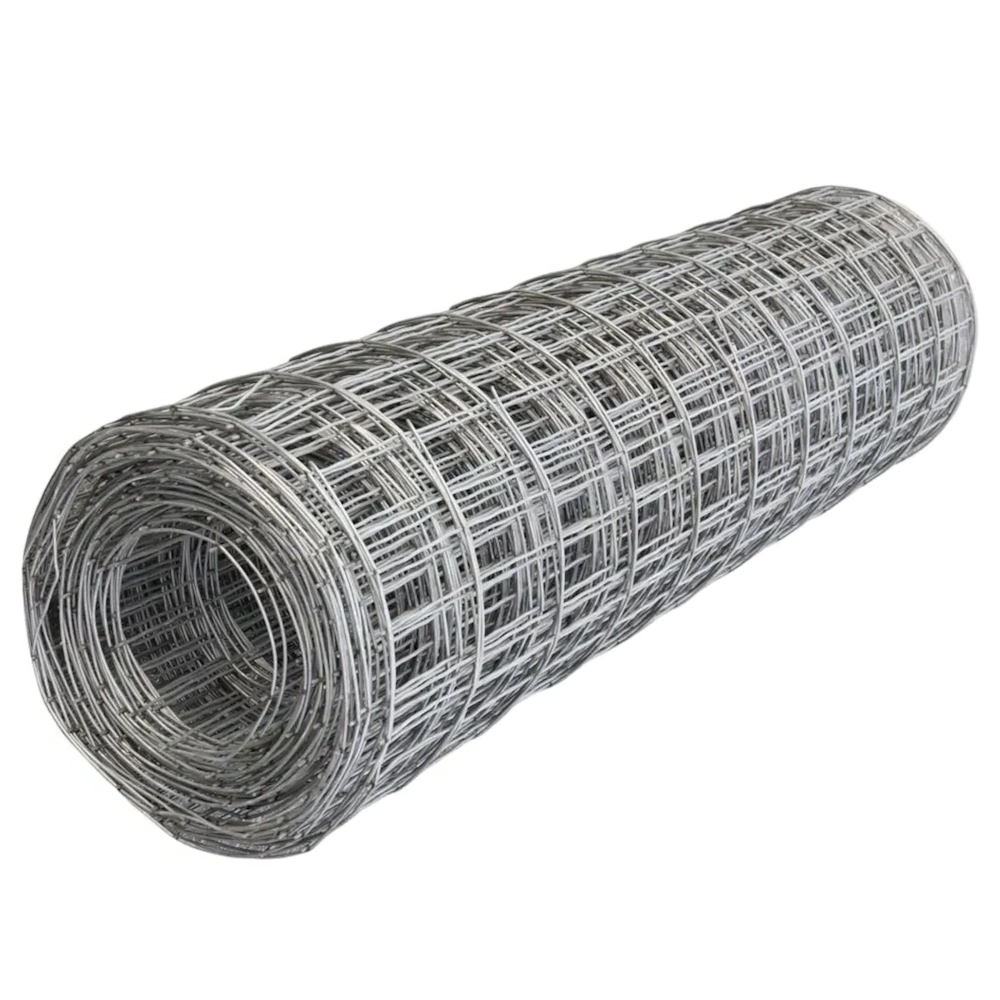 Сетка сварная рулонная ОЦ 10х10х0.8 мм, (рулон 1х15) ТУ